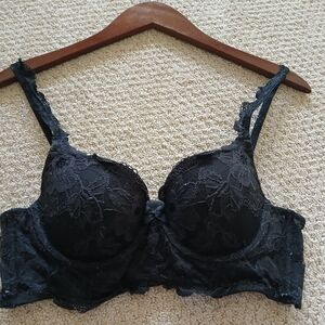 Victoria's Secret Black Lace Bra 34B